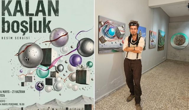 Erdal Arslan’dan Mardin’de ikinci kişisel sergi: Kalan boşluk