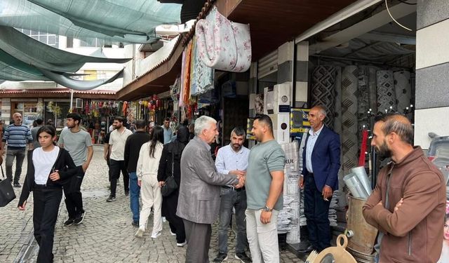 Başkan Karamehmetoğlu esnaf ile buluştu
