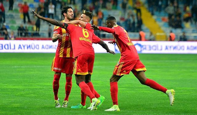 Kayserispor süper lige veda etti