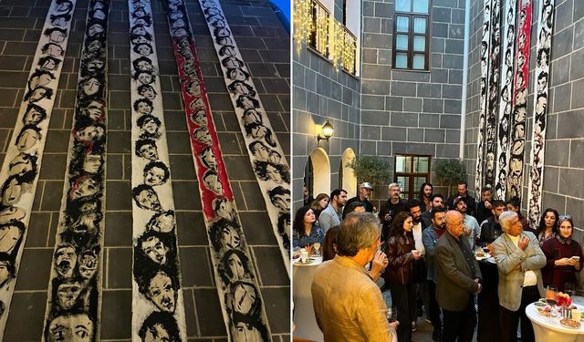 ‘Bîra Rû’ adlı sergi Diyarbakır’da açıldı