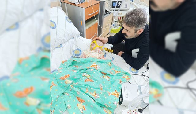 10 Aylık Ümran bebek yaşam mücadelesi veriyor