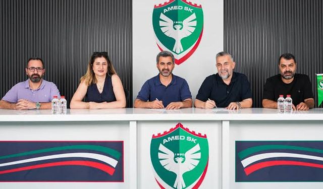 Amedspor'da flaş ayrılık; Serkan Reçber istifa etti