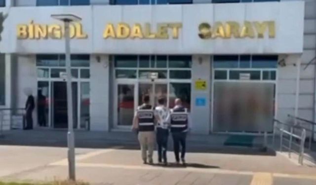 Bingöl'de 20 yıl hapis cezası bulunan firari yakalandı