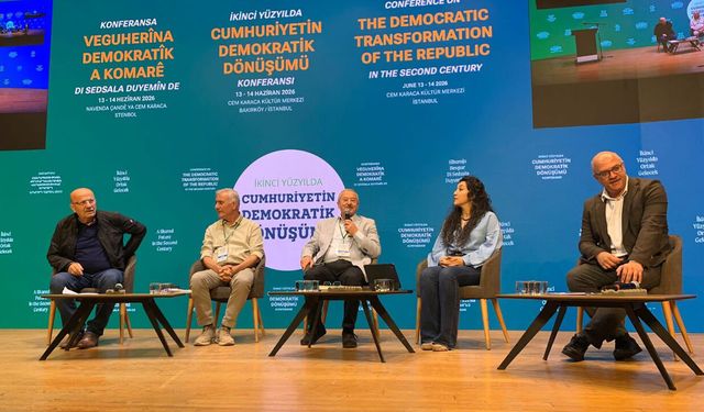 Demokratik dönüşüm konferansı ikinci gününde: Gündemde barış ve demokrasi var