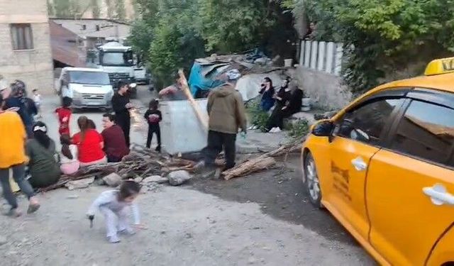 Kayyıma bozuk yol tepkisi