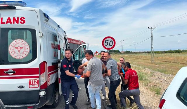 Malatya'daki kazada 3 yaralı