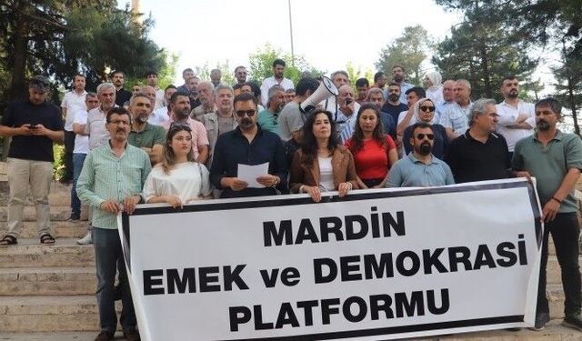 Mardin’de baskı tehdit ve ajanlaştırma politikalarına tepki