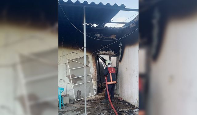 Mardin'de yangında 1 çocuk hayatını kaybetti