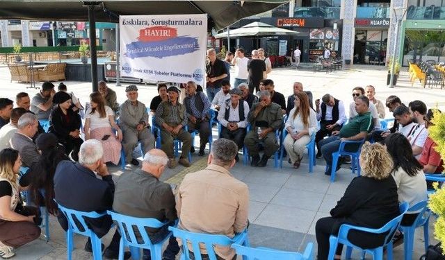 Şırnak’ta açığa alınan emekçiler nöbete başladı