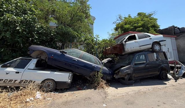 Diyarbakır’da atıl araç alarmı: Metruk yapılar kadar tehlikeli