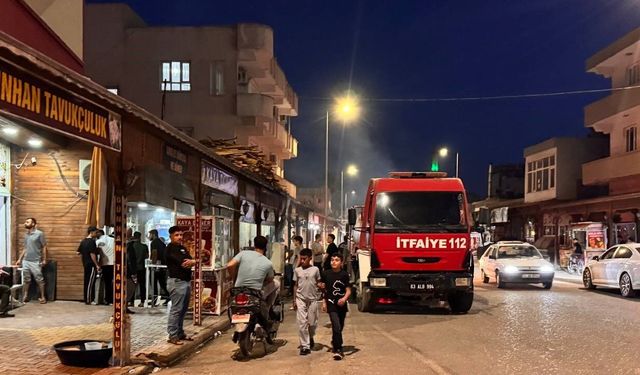 Fırında yangın korkuttu