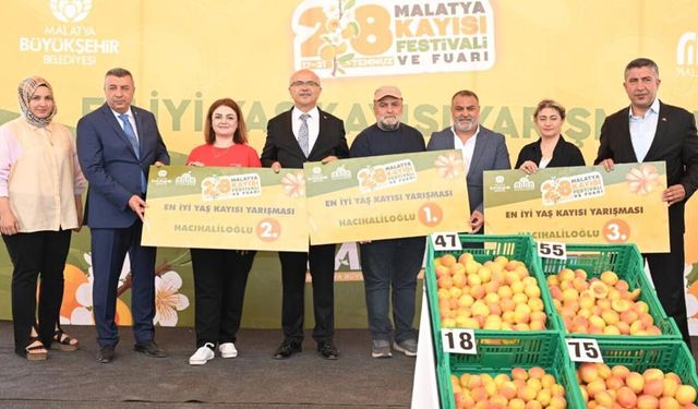 Malatya’da, ‘En İyi Kayısı' yarışması düzenlendi
