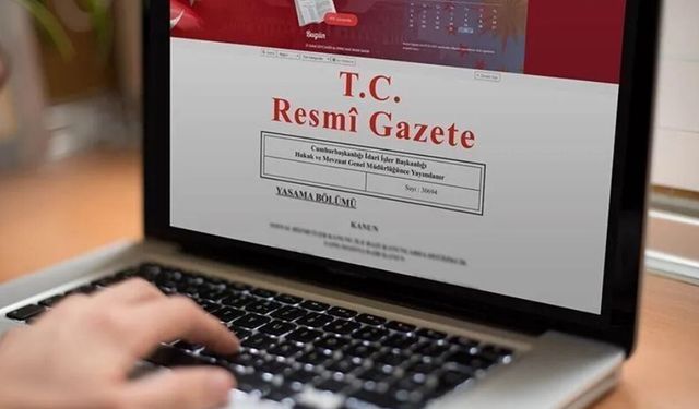Atama ve görevde alma kararları resmi gazetede