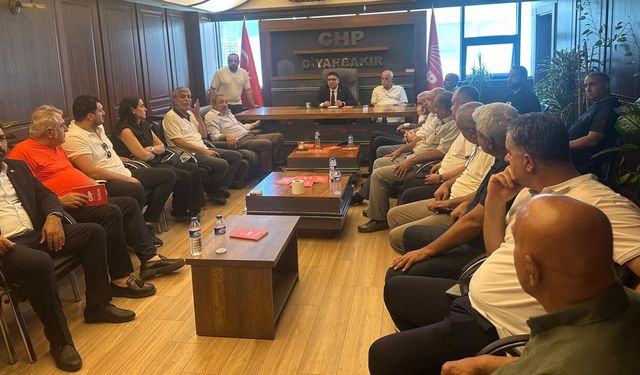 CHP Diyarbakır'da yeni dönem: Eke ilk toplantısını yaptı
