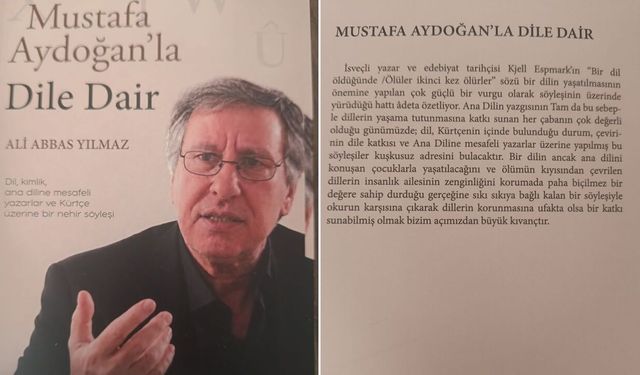 Mustafa Aydoğan ile dile dair çıktı
