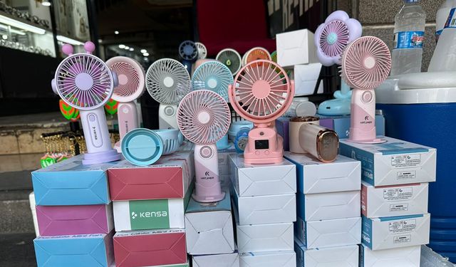 Diyarbakır’da kavurucu sıcaklara karşı minipervane