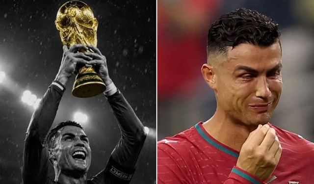 Ronaldo’yu ağlatan dünya kupası