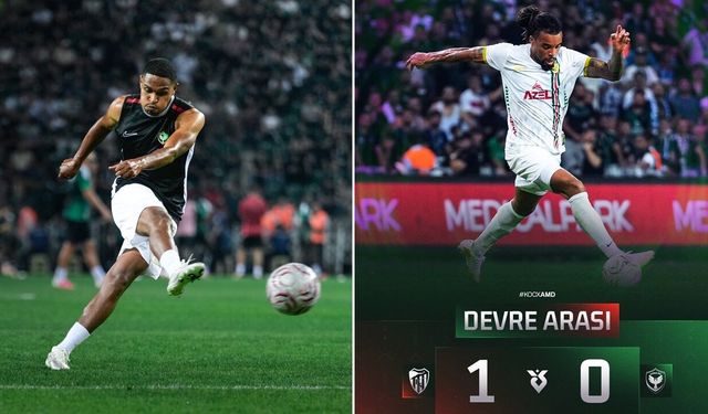 Amedspor ilk yarıyı yenik kapadı