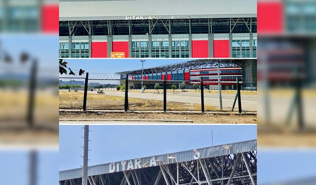 Amedspor maçı öncesi Diyarbakır Stadyumu’ndaki kırık yazıya tepki
