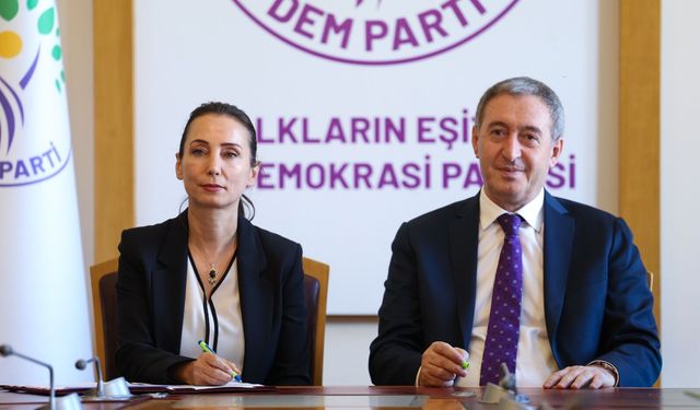 Çerçeve Yasayı imzalayan DEM Parti'den ilk açıklama: Bu bir başlangıçtır