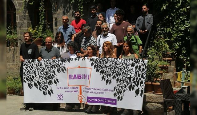 Diyarbakır’da sanatçılardan açıklama