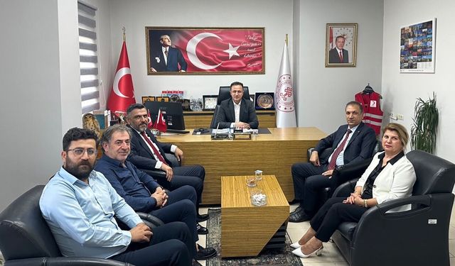 Güneydoğu Gazeteciler Cemiyeti’nden İl Kültür Müdürlüğü’ne Ziyaret