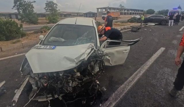 Elazığ’daki kazada 2 yaralı