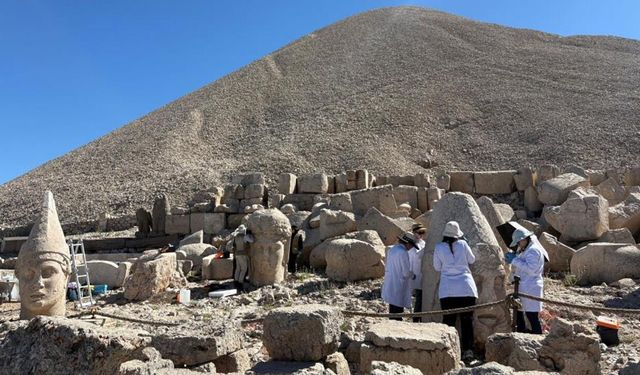Nemrut’un heykellerine 5 yıllık koruma kalkanı