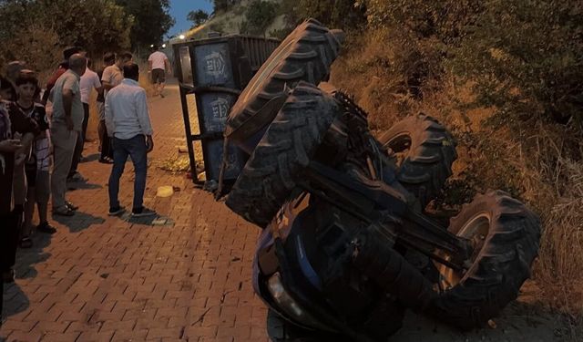 Siirt'teki traktör kazasında 5 yaralı