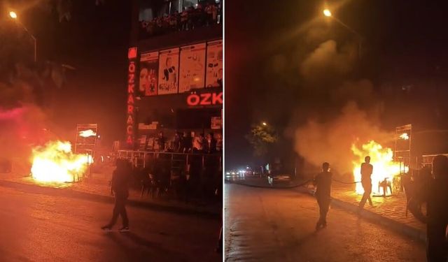 Elazığ’da korkutan yangın