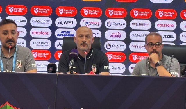 Beşiktaş hocası: Amedspor muhteşemdi, buraya gelen takımlar zorlanacak
