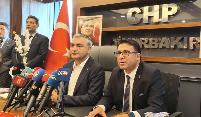CHP’den Diyarbakır’da süreç mesajı:  Silahların susması yetmez