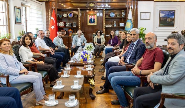 Mızraklı’dan Diyarbakır Büyükşehir’e ziyaret