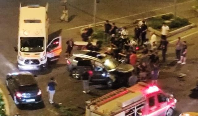 Diyarbakır'da aşırı hız kazayı beraberinde getirdi
