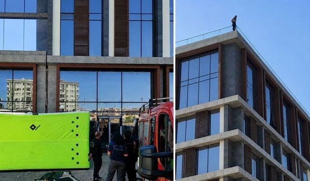 Diyarbakır' da maaşını alamayan işçiden intihar girişimi