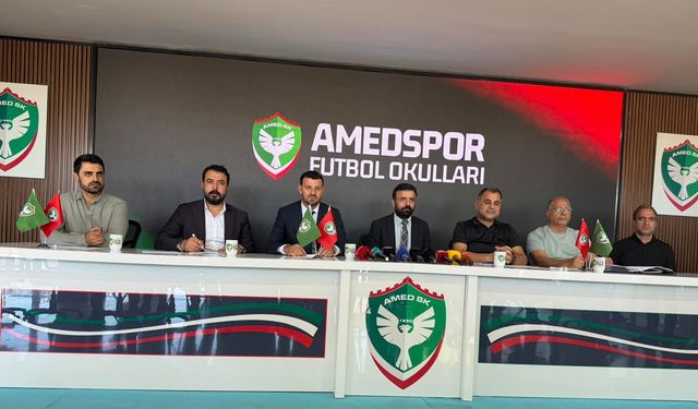 Amedspor Futbol Okullarının startını verdi; yönetim detayları açıkladı