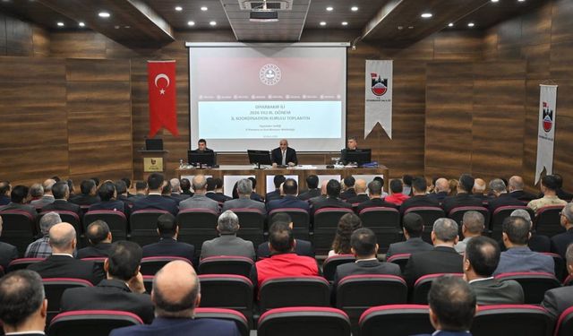 Diyarbakır’da İl Koordinasyon Kurulu toplantısı