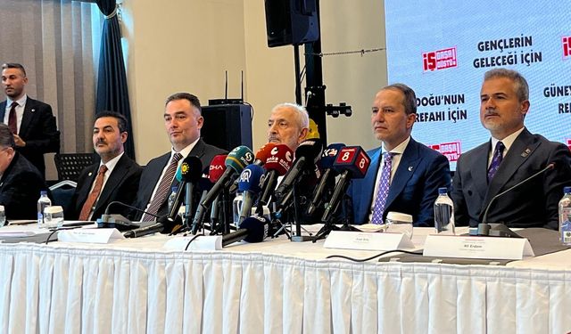 Fatih Erbakan’dan Diyarbakır’da çözüm süreci ve ekonomi mesajı