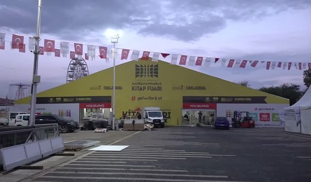 Kahramanmaraş'ta, "Uluslararası 11'inci Kitap Fuarı" yarın açılıyor