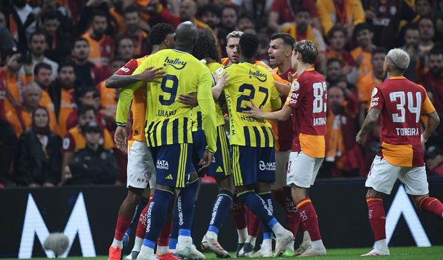 Galatasaray Fenerbahçe’yi 2-1 yendi