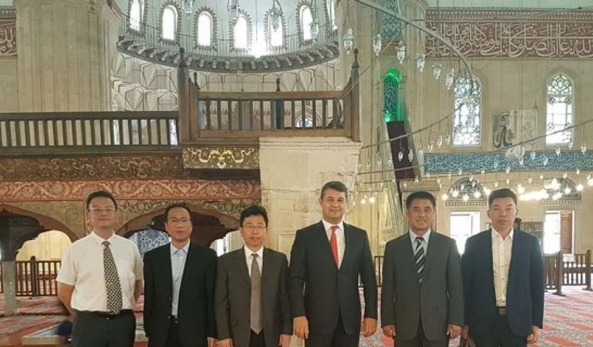 Çinli heyetten Edirne’ye işbirliği ziyareti