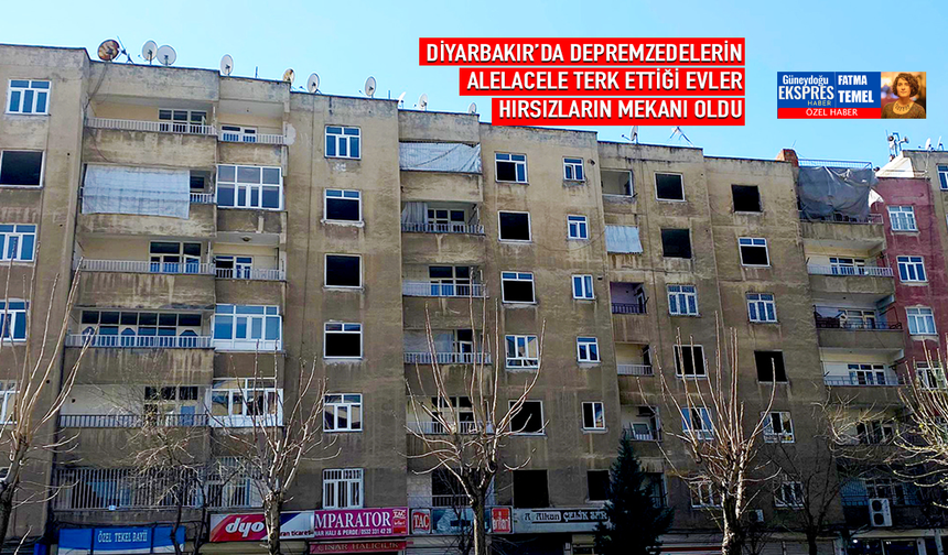 HIRSIZLAR HASARLI EVLERE DADANDI