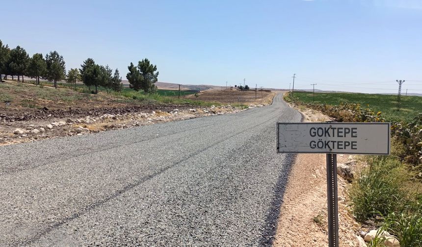 Çınar’da 23 kilometre yol asfaltlandı