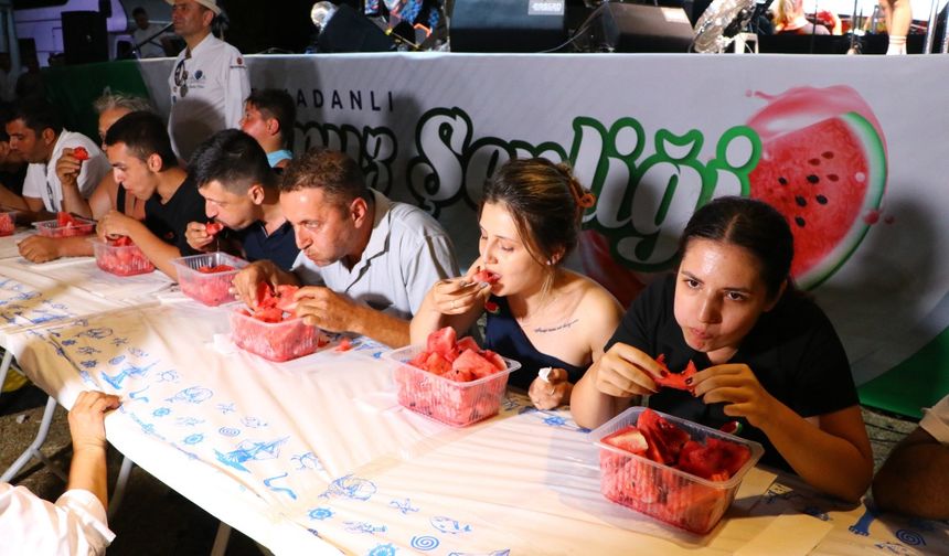 Tekirdağ'da karpuzdan altın kazandı