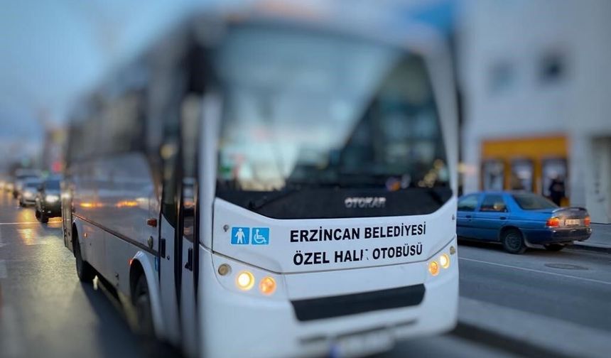 Erzincan’da toplu taşıma ücretlerine zam