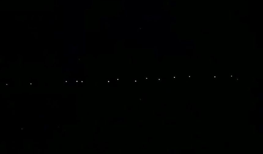 Starlink uyduları Diyarbakır semalarında 