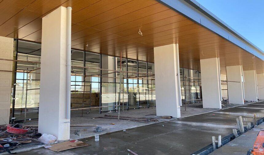 Ergani ilçe otogarı bitmek üzere