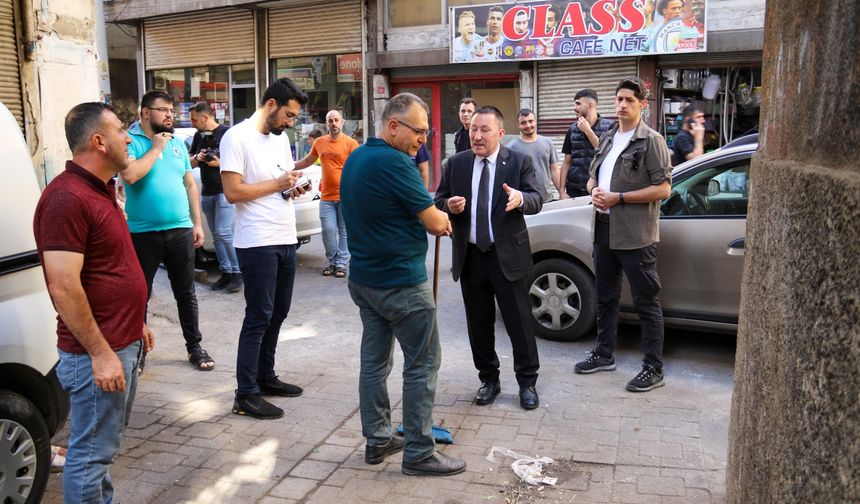 Bağlar’da yere çöp atma sorununa tepki