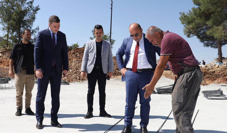Abdullah Çiftçi Hazro’da incelemelerde bulundu