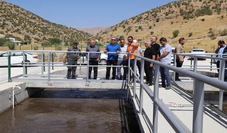 Hani'ye atık su arıtma tesisi kuruldu